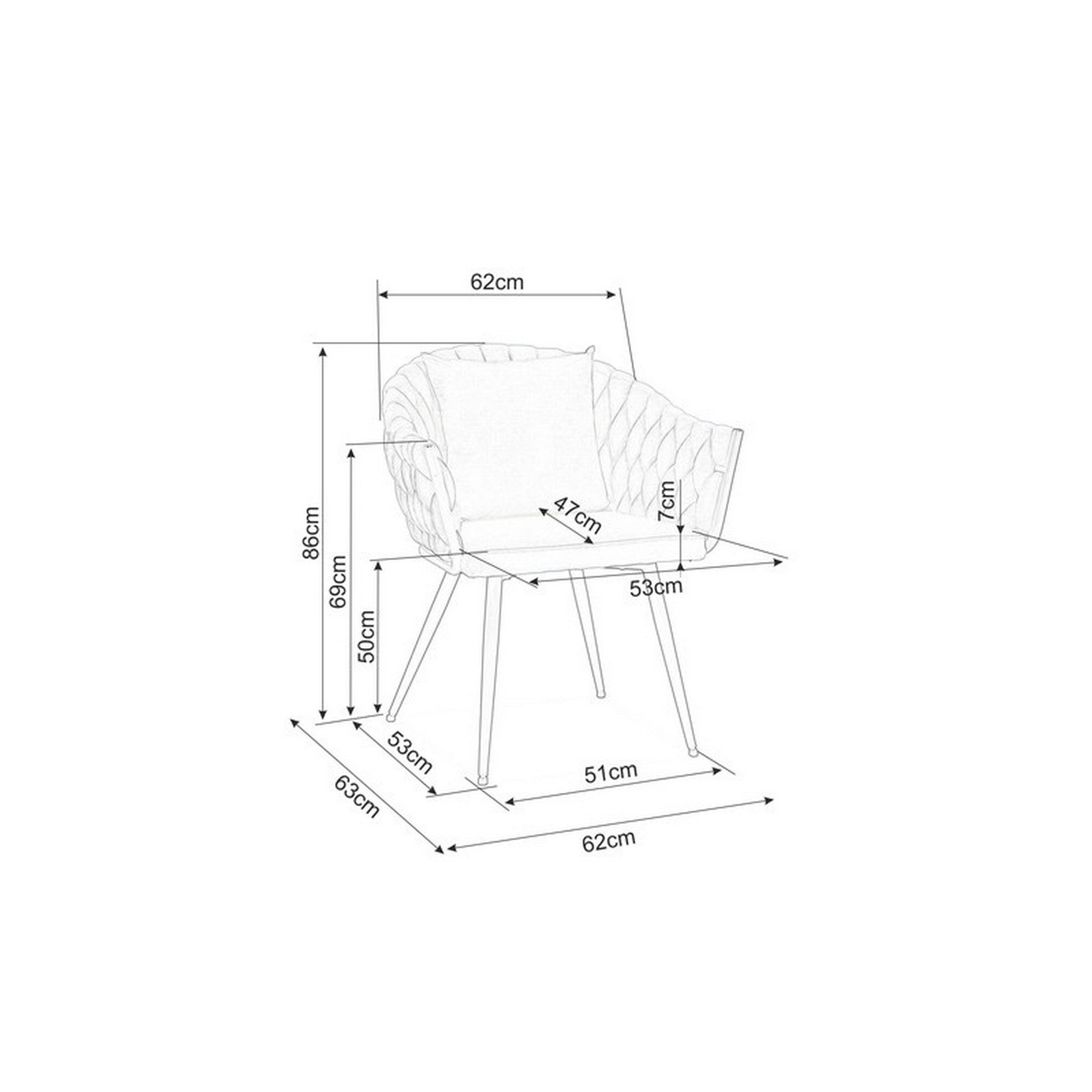 Scaun NUVO, galben mustar / negru