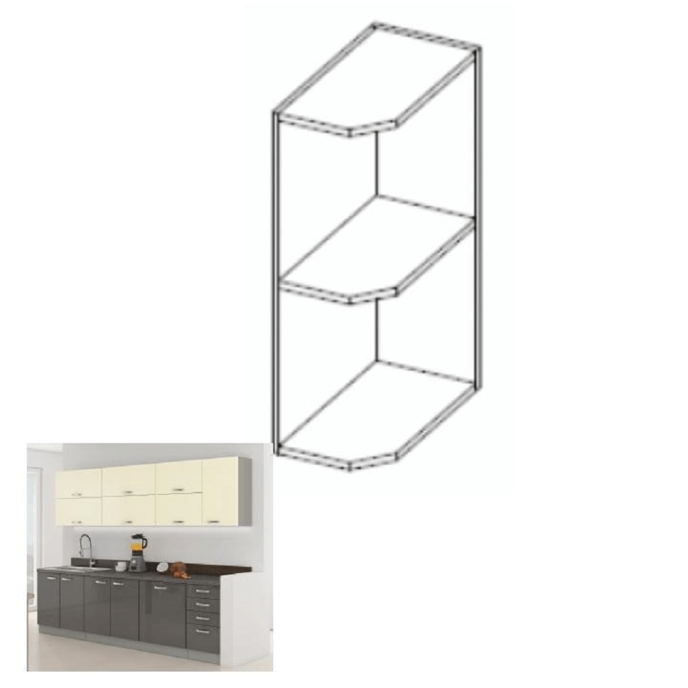 Dulap bucatarie modular POWEL 3 WF, vedere 4