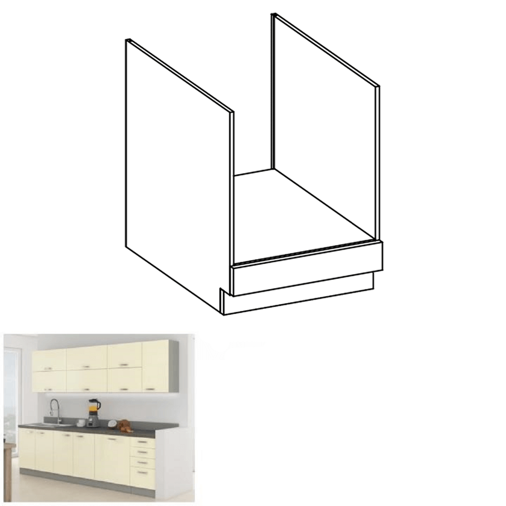 Dulap bucatarie modular PRADO 60 DG BB, vedere 4