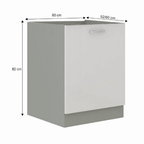 Dulap bucatarie modular PRADO 60 D 1F BB, vedere 3
