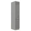 Dulap bucatarie PRADO, gri lucios / gri