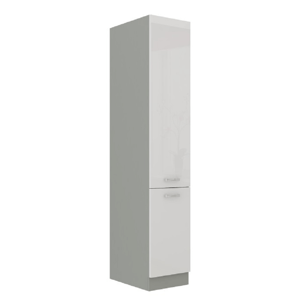 Dulap inalt pentru produse alimentare PRADO 40 DK-210 2F, alb extra lucios