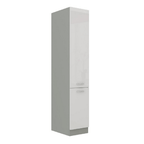 Dulap inalt pentru produse alimentare PRADO 40 DK-210 2F, alb extra lucios
