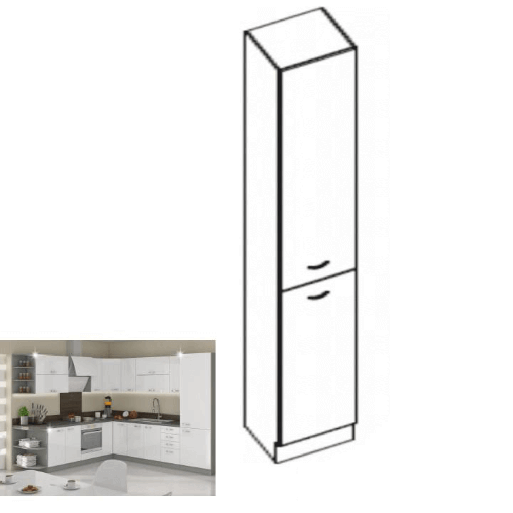Dulap bucatarie modular PRADO 40 DK-210 2F, vedere 4