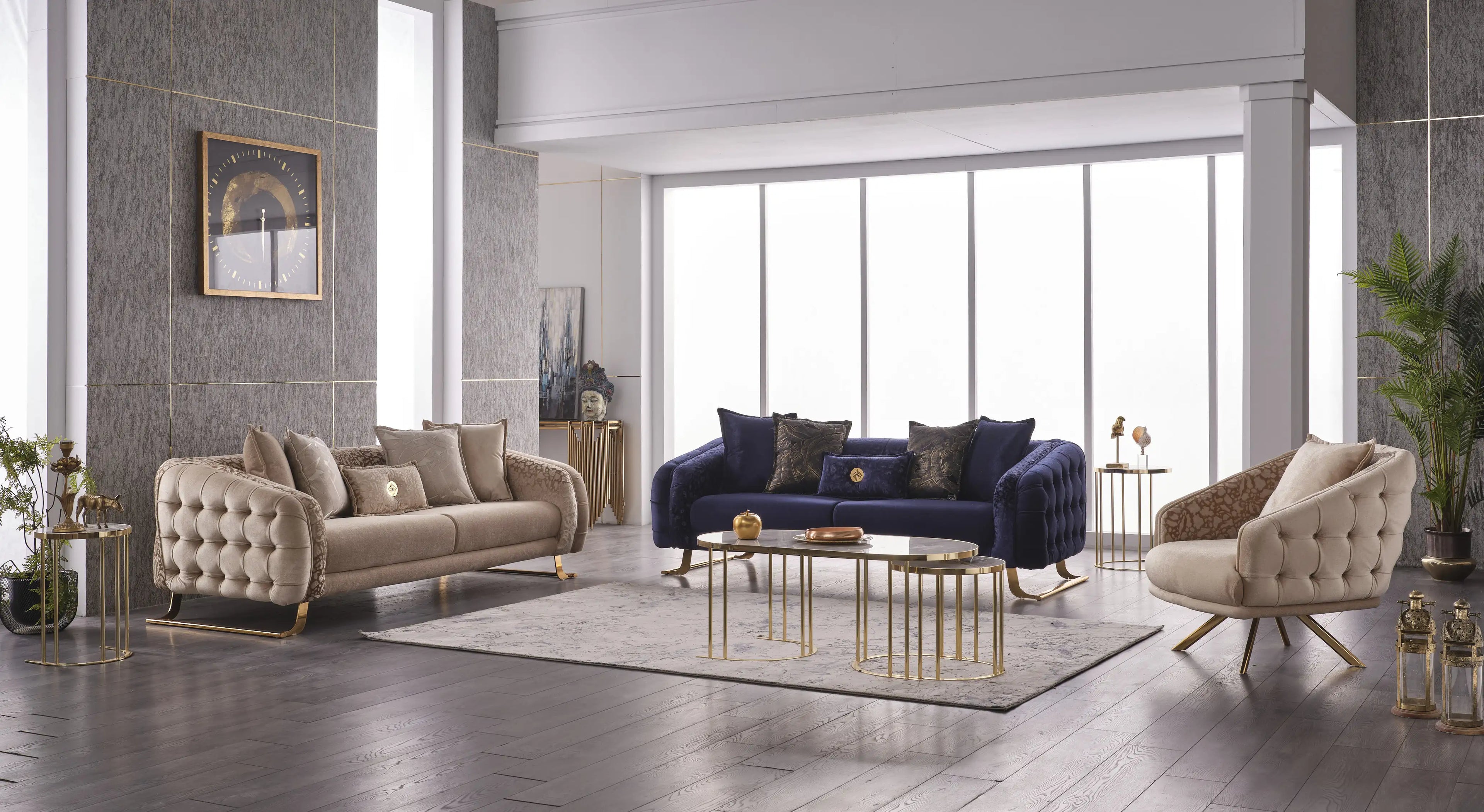 Canapea fixa de lux 3 locuri Laguna – Maxinova (imaginea 4)