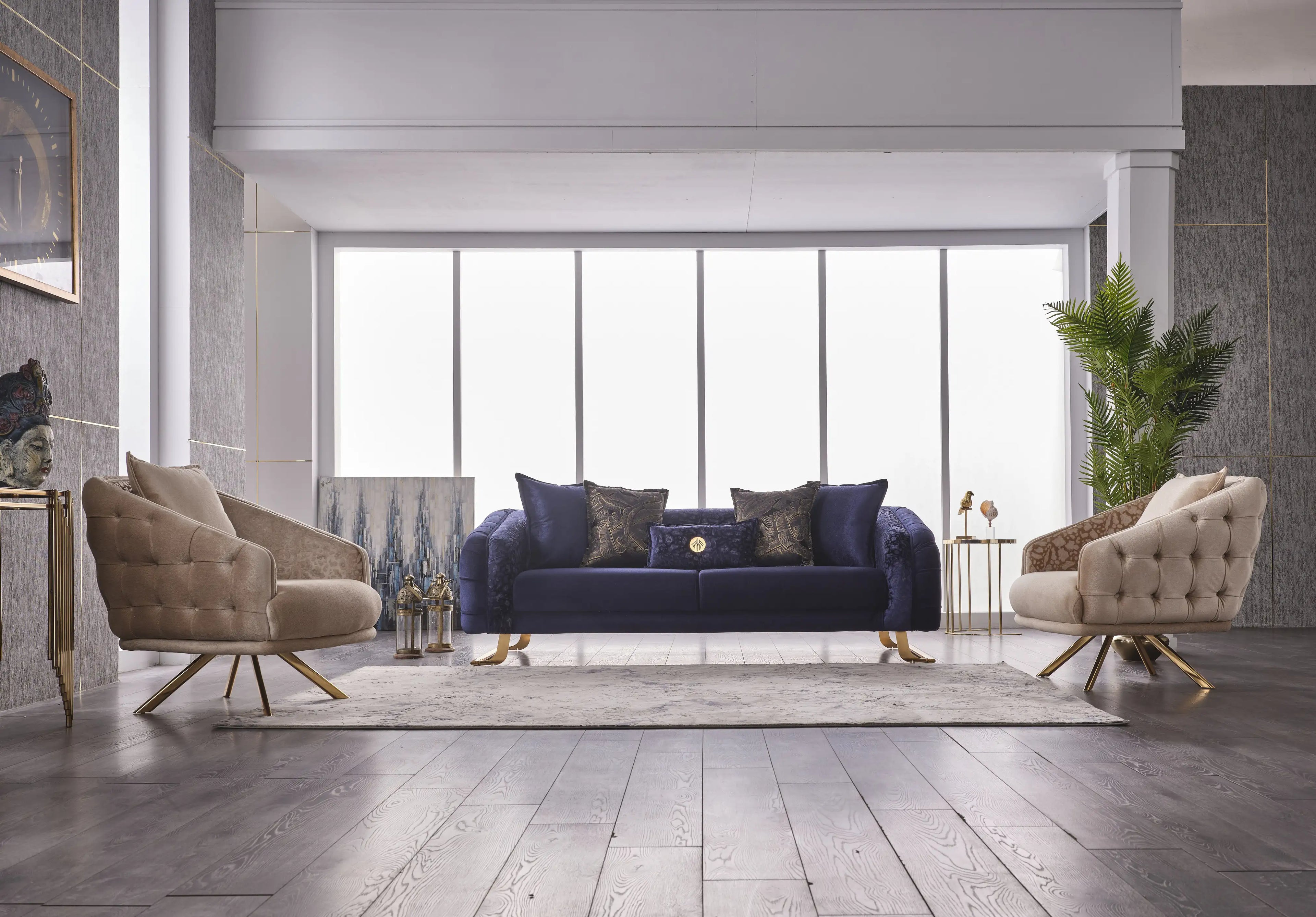 Canapea fixa de lux 3 locuri Laguna – Maxinova (imaginea 3)