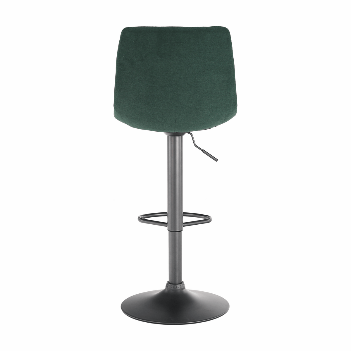 Scaun de bar LAHELA, verde / negru