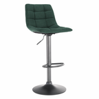 Scaun de bar LAHELA, verde/negru