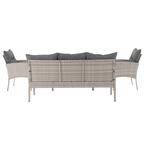 Set gradina LALEN, gri deschis