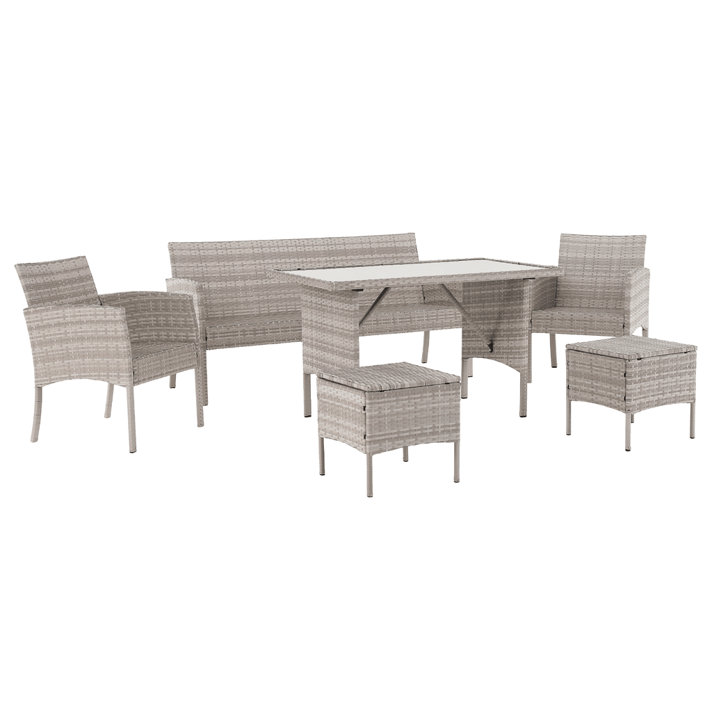 Set gradina LALEN, gri deschis