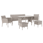 Set gradina LALEN, gri deschis