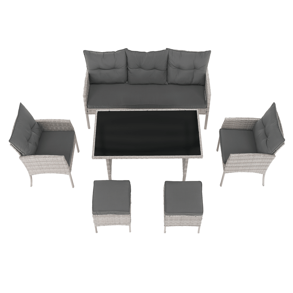 Set gradina LALEN, gri deschis