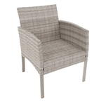 Set gradina LALEN, gri deschis
