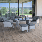 Set gradina LALEN, gri deschis