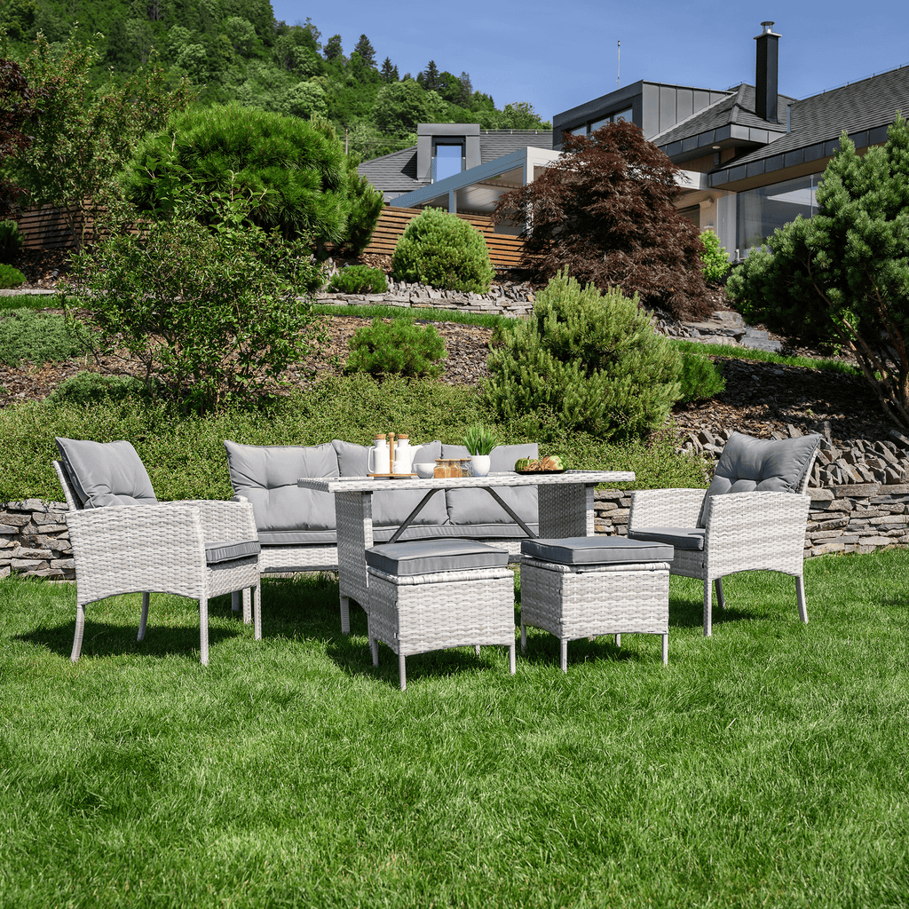 Set gradina LALEN, gri deschis