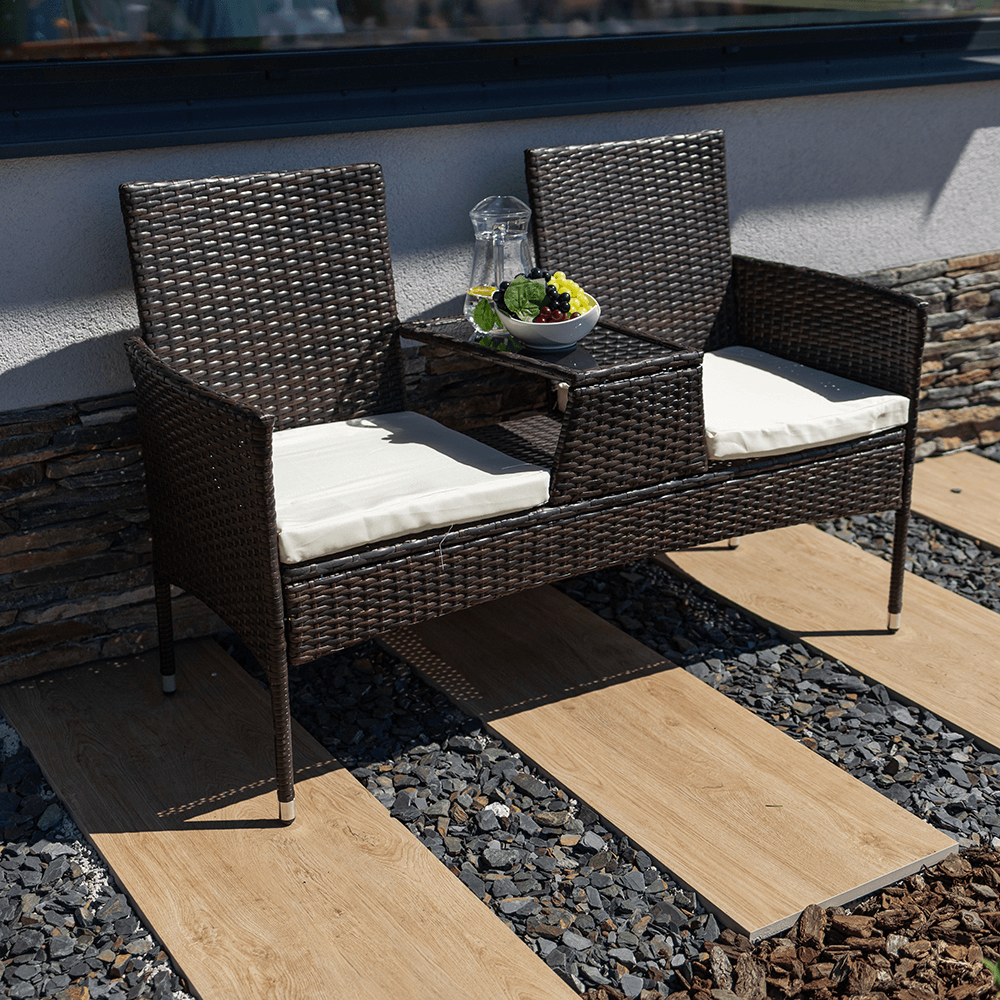Set gradina LALIT, maro / crem