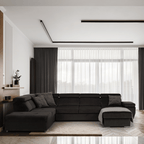 Coltar in forma de U extensibil LAMORA, vedere 2