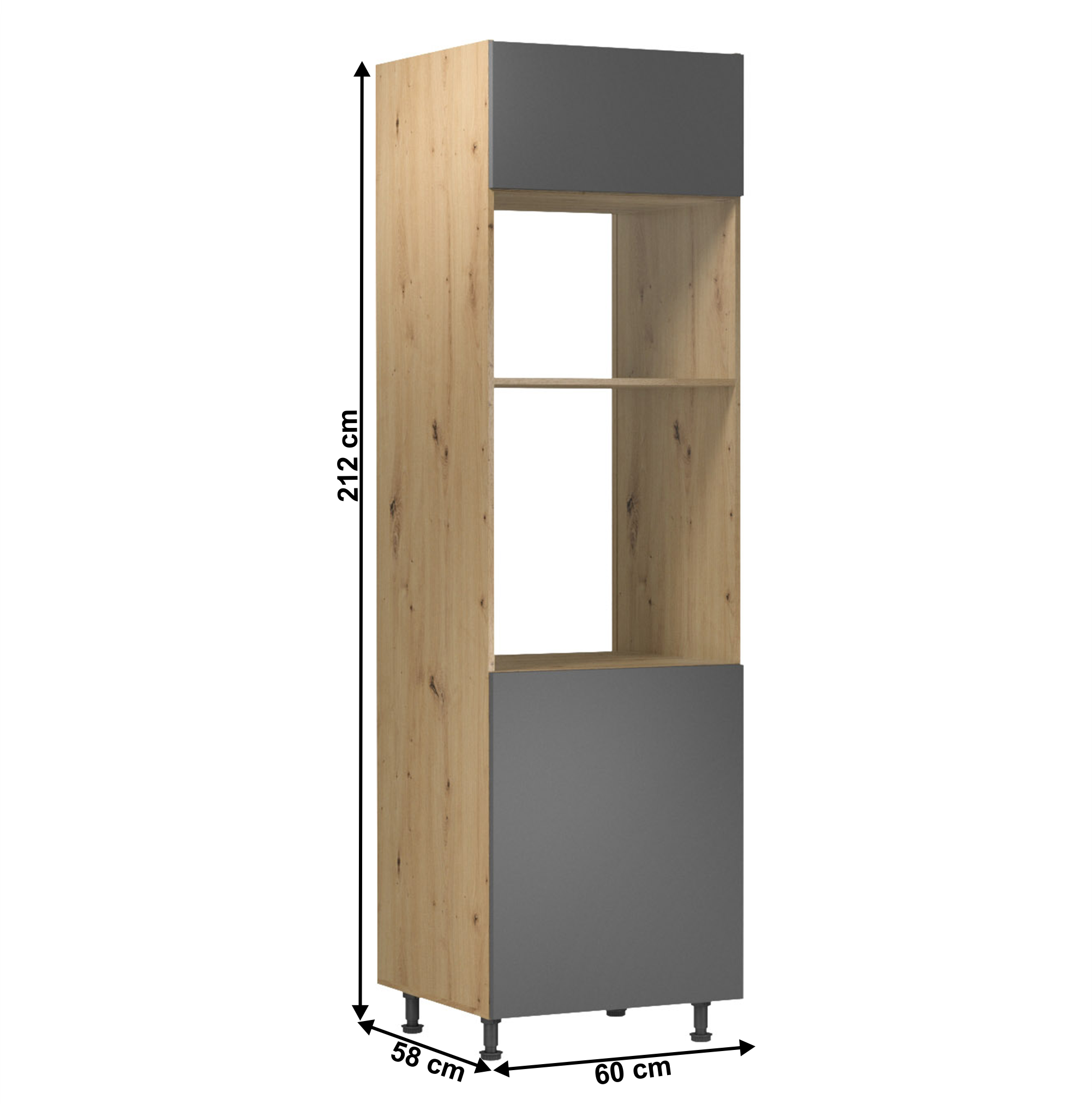 Dulap bucatarie modular LANGEN D60PM, vedere 6
