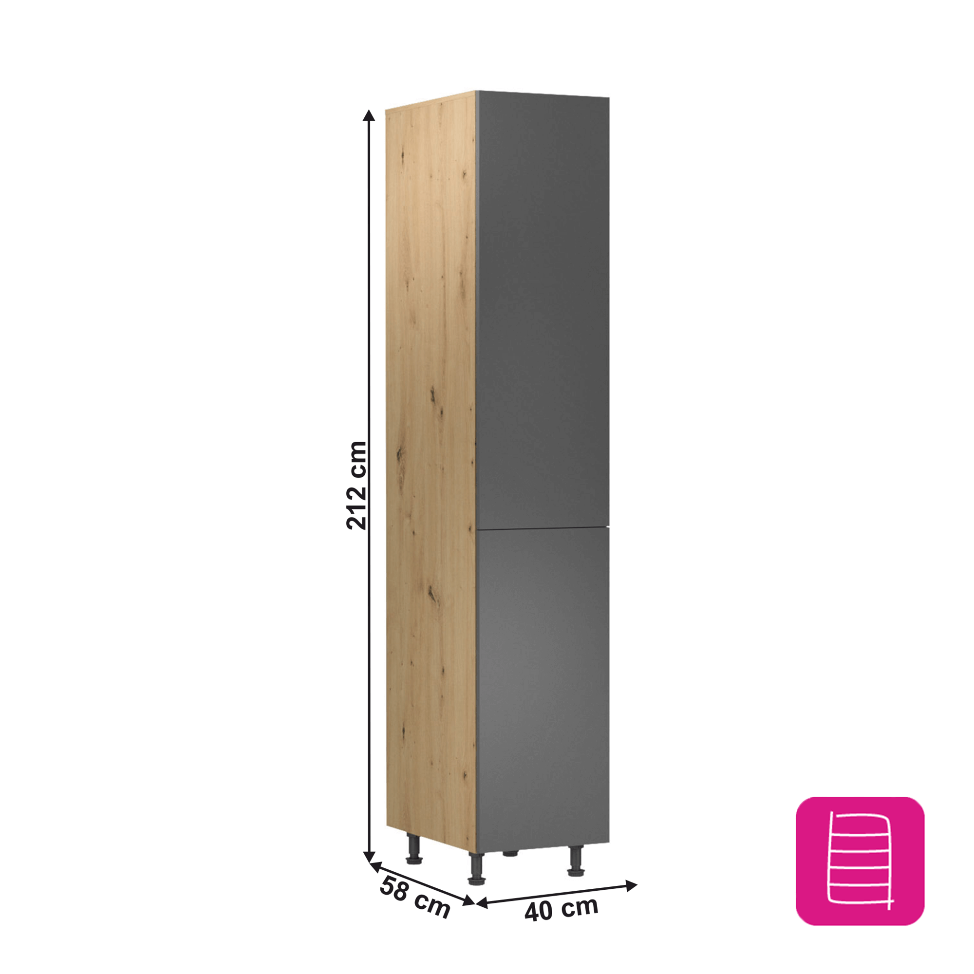 Dulap bucatarie modular LANGEN D40SP, vedere 6