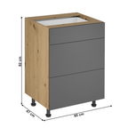 Dulap bucatarie modular LANGEN D60S3 P, vedere 6