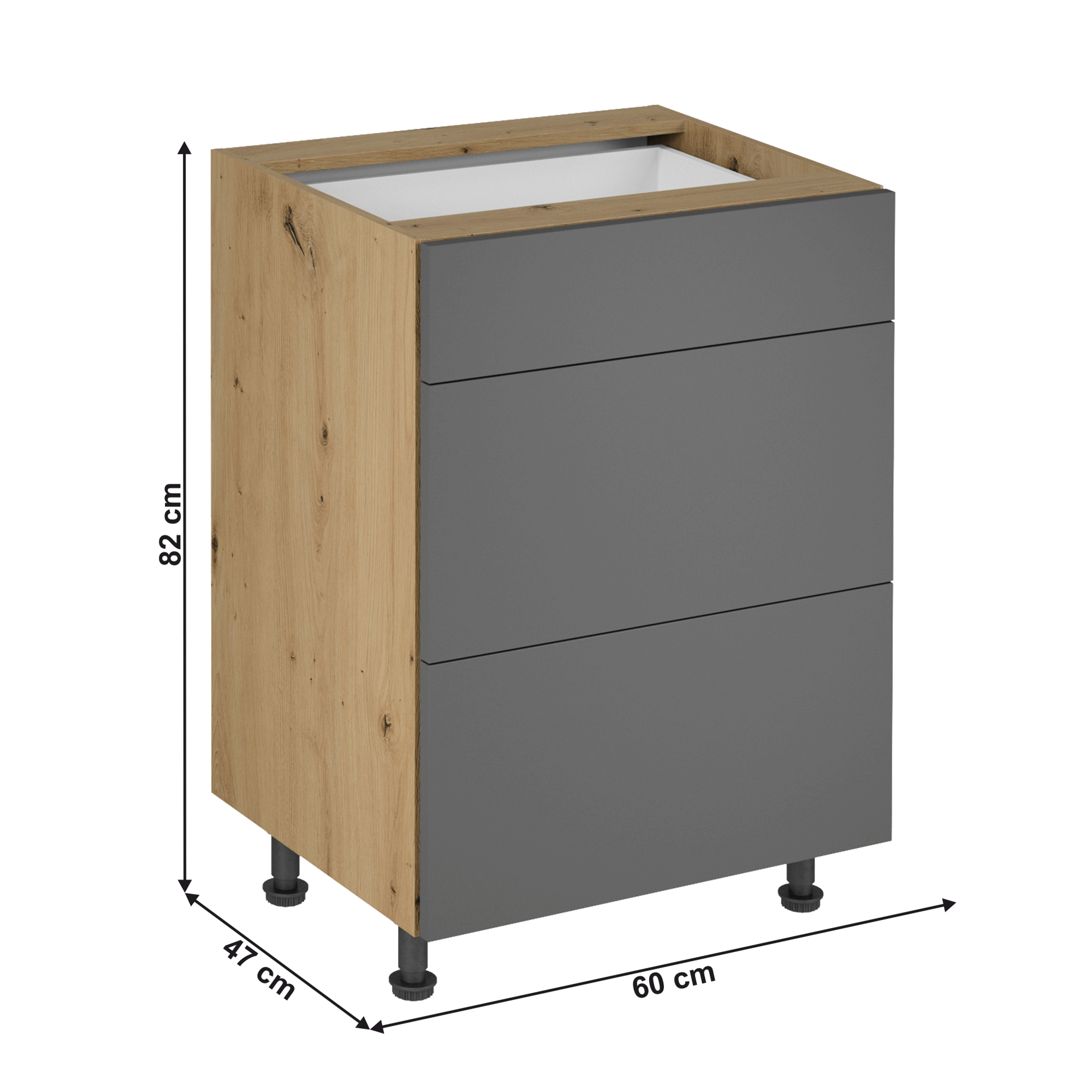 Dulap bucatarie modular LANGEN D60S3 P, vedere 6