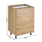 Dulap bucatarie modular LANGEN D60S3 P, vedere 3