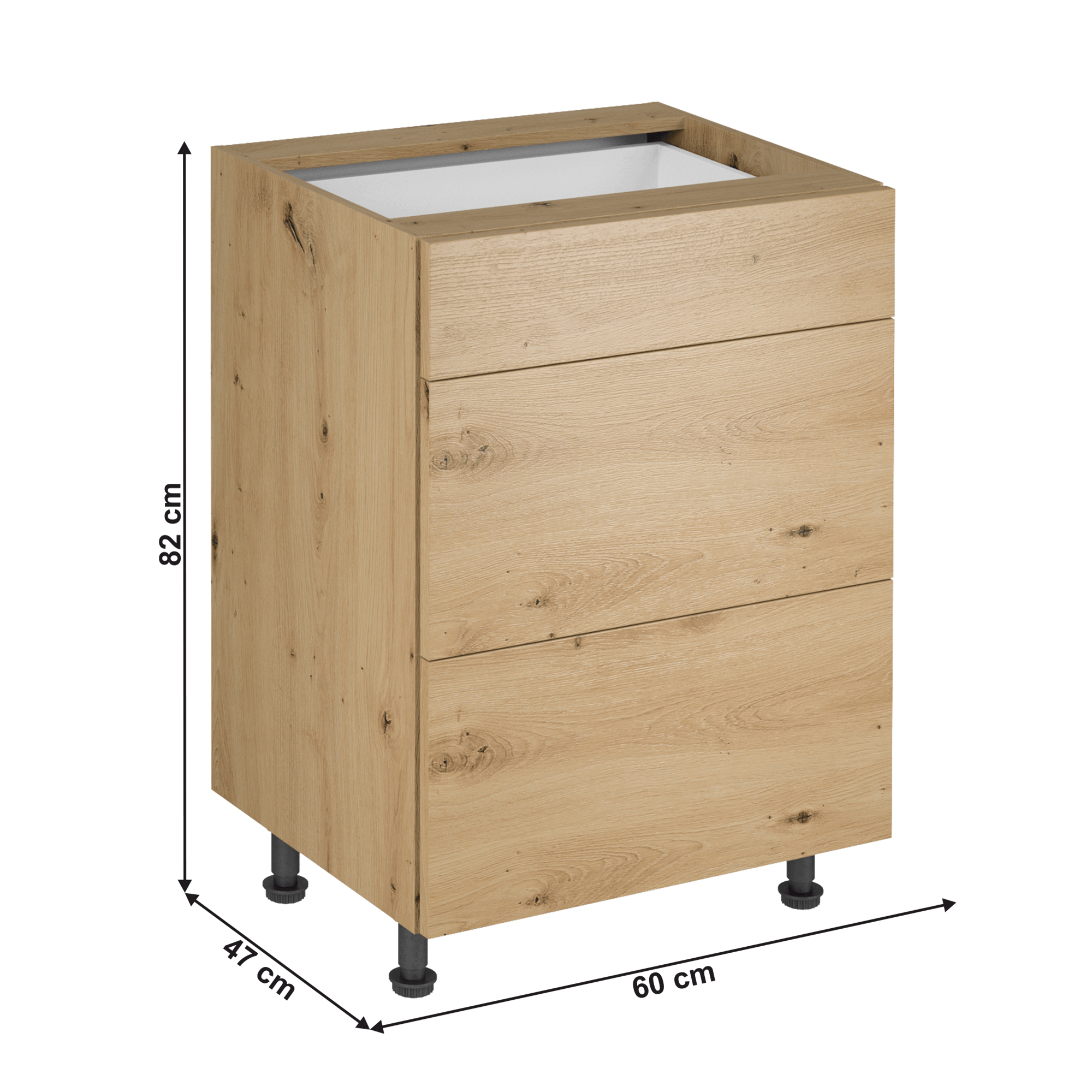 Dulap bucatarie modular LANGEN D60S3 P, vedere 3