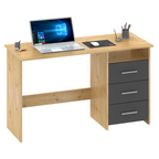 Birou PC LARISTOTE, stejar / grafit
