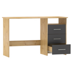 Birou PC LARISTOTE, stejar / grafit