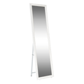 Oglinda de podea LAVAL, alb/ornament auriu