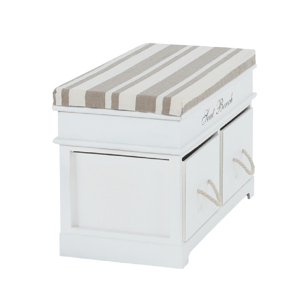 Banca SEAT, alb / maro deschis