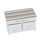 Banca SEAT, alb / maro deschis