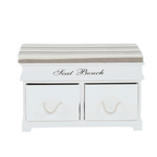 Banca SEAT, alb / maro deschis