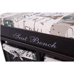Banca SEAT, maro inchis / bej