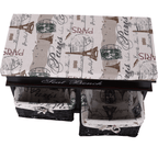 Banca SEAT, maro inchis / bej