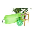 Geanta scaun gonflabila LEBAG, verde