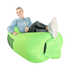Geanta scaun gonflabila LEBAG, verde