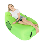 Geanta scaun gonflabila LEBAG, verde