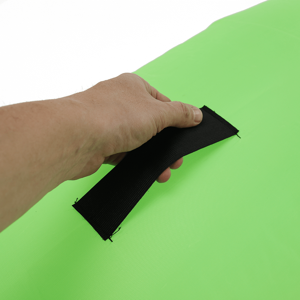 Geanta scaun gonflabila LEBAG, verde