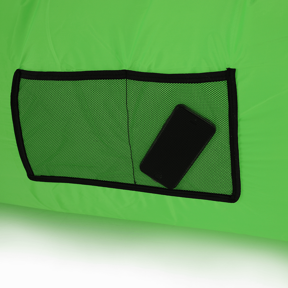 Geanta scaun gonflabila LEBAG, verde
