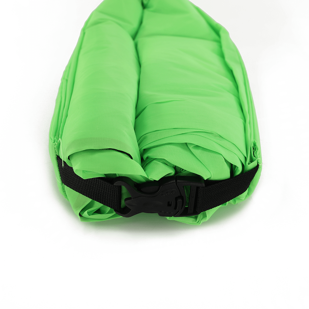 Geanta scaun gonflabila LEBAG, verde