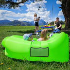 Geanta scaun gonflabila LEBAG, verde