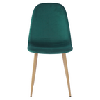 Scaun, tesatura de catifea smarald/fag, LEGA NEW