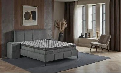 Noptiera Pierre Cardin, gri, Leon