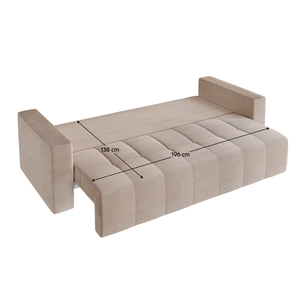 Canapea extensibila LEONY, vedere 4