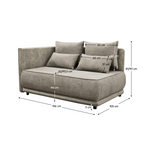 Canapea extensibila LIAMI, vedere 3