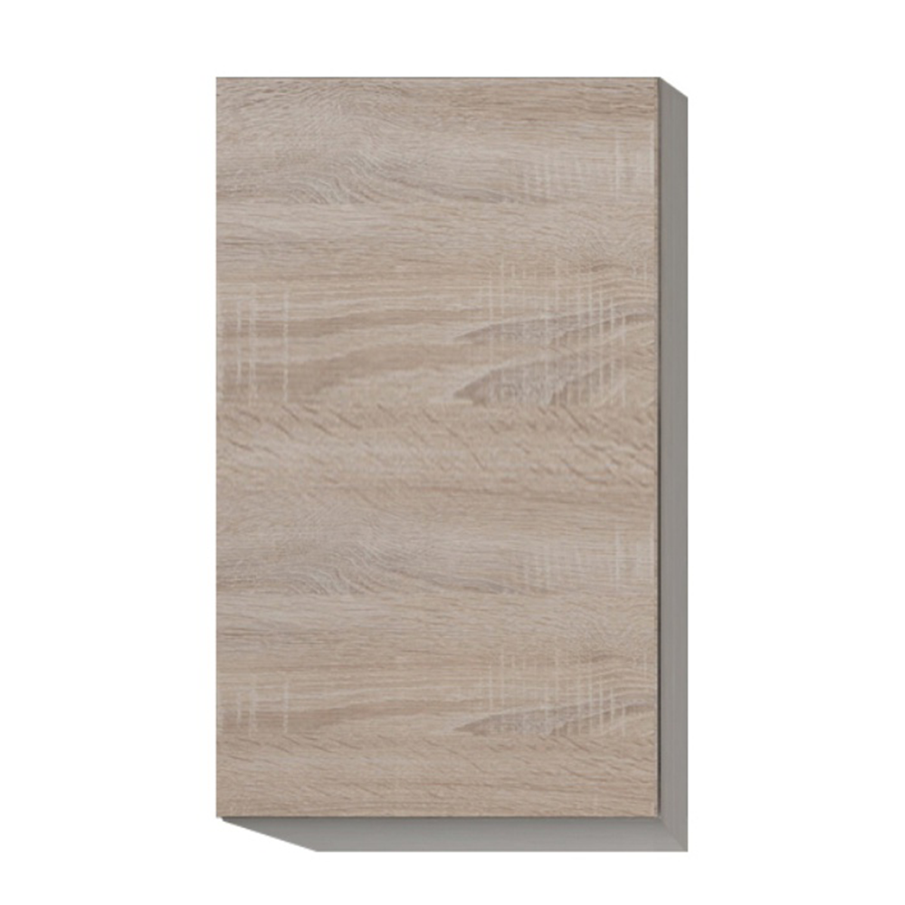 Dulap superior cu usa verticala LINE, stejar sonoma, dreapta