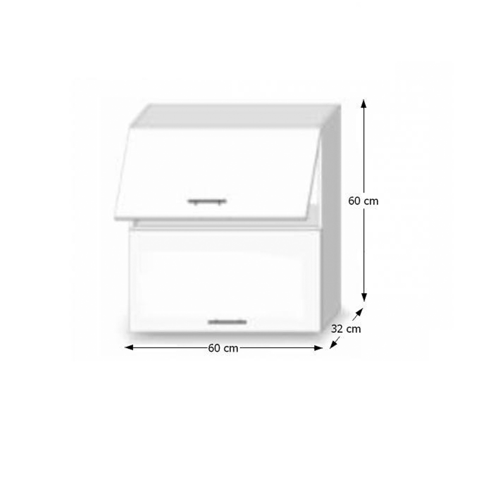 Dulap bucatarie modular LINE G60 U, vedere 3