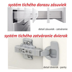 Dulap bucatarie modular LINE G80, vedere 4