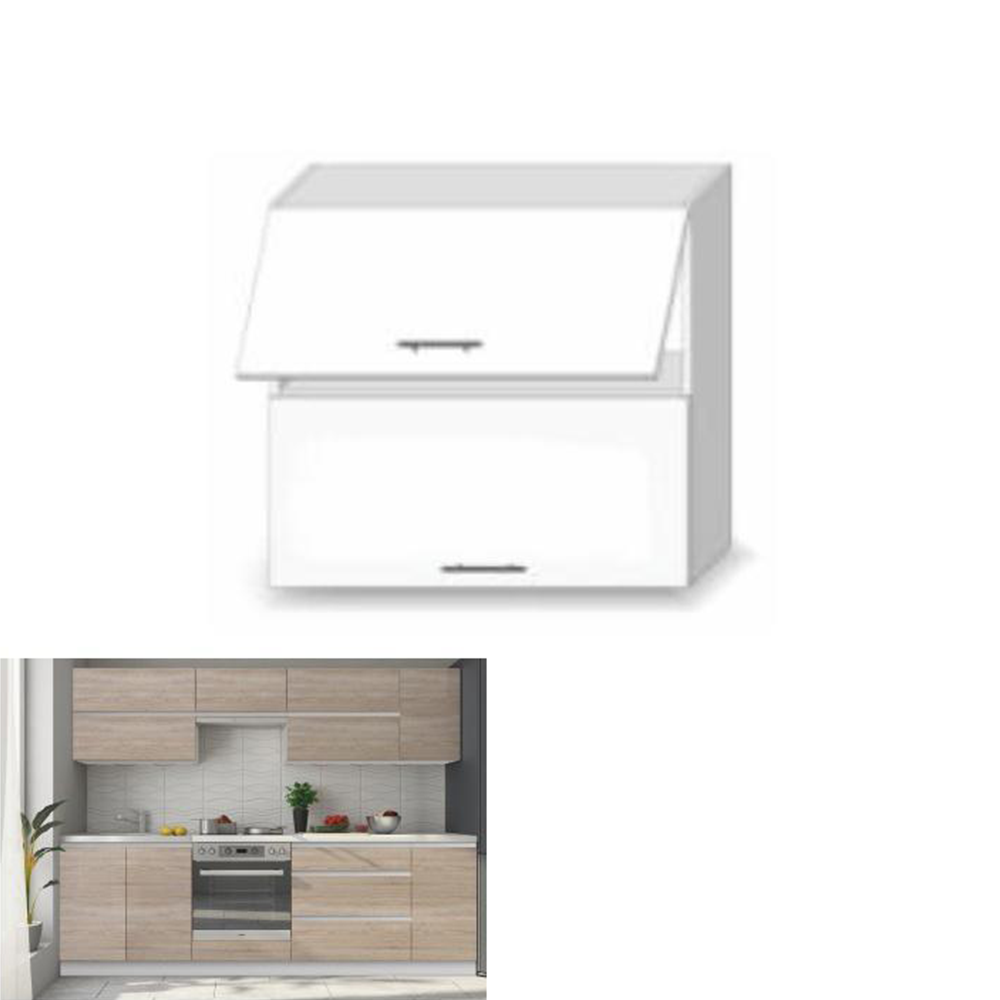 Dulap bucatarie modular LINE G80 U, vedere 4